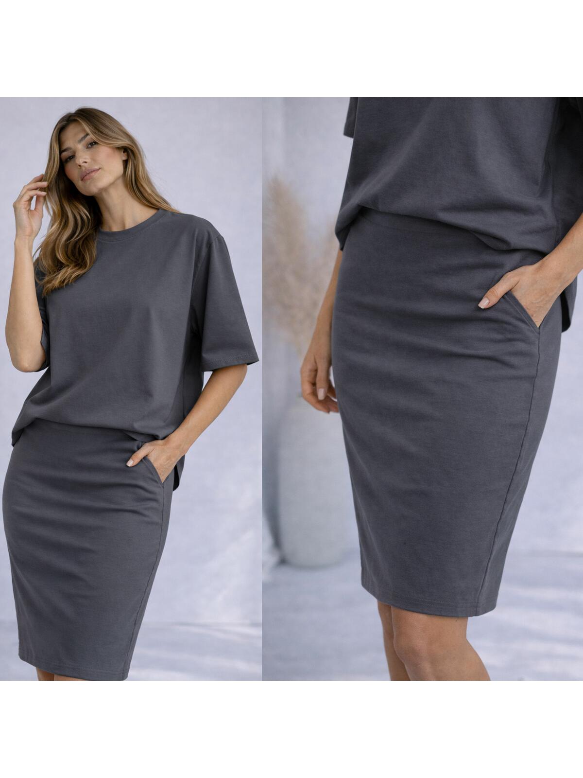 Spódnica z kieszeniami