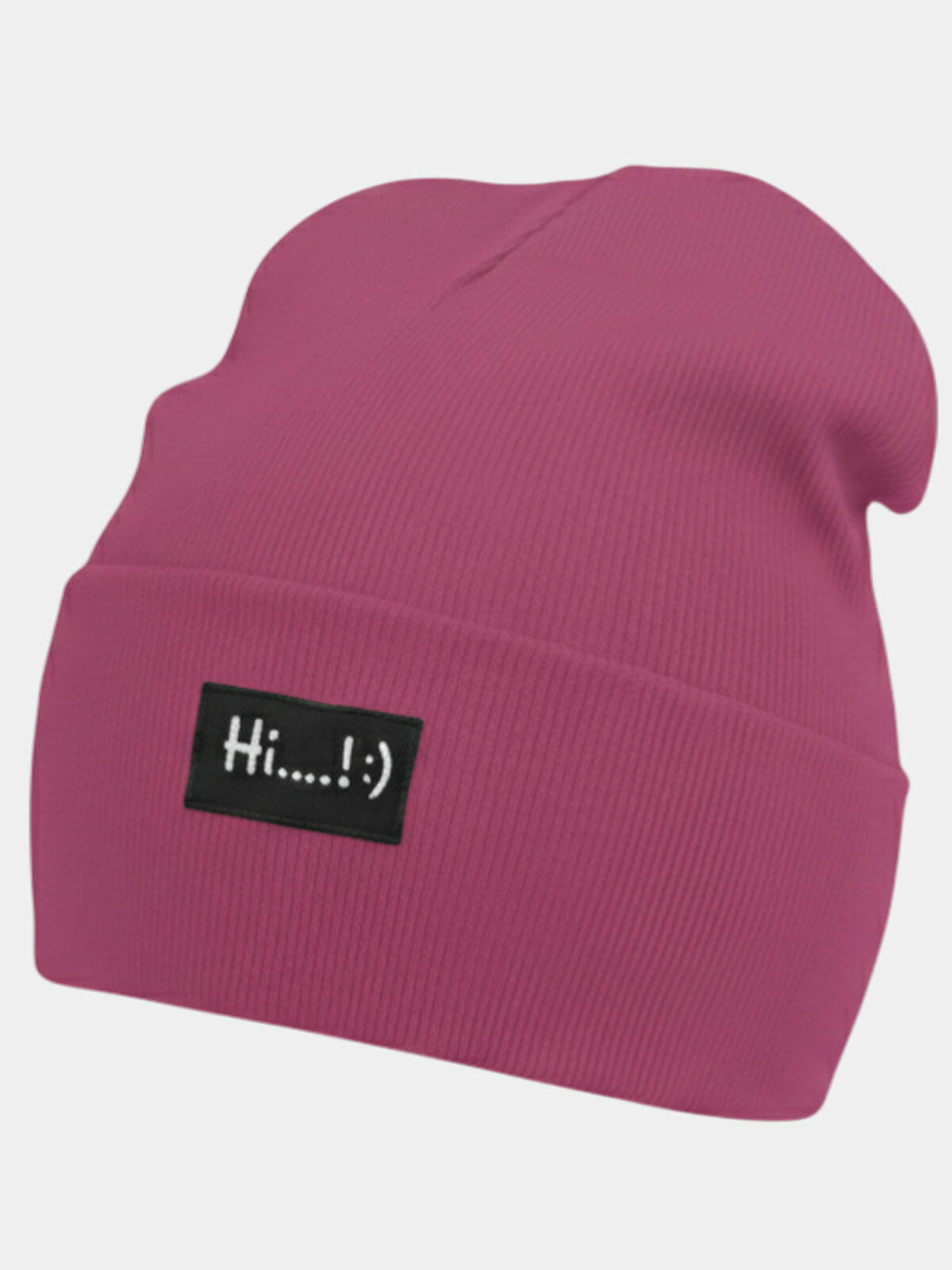 Czapka bawełniana z naszywką