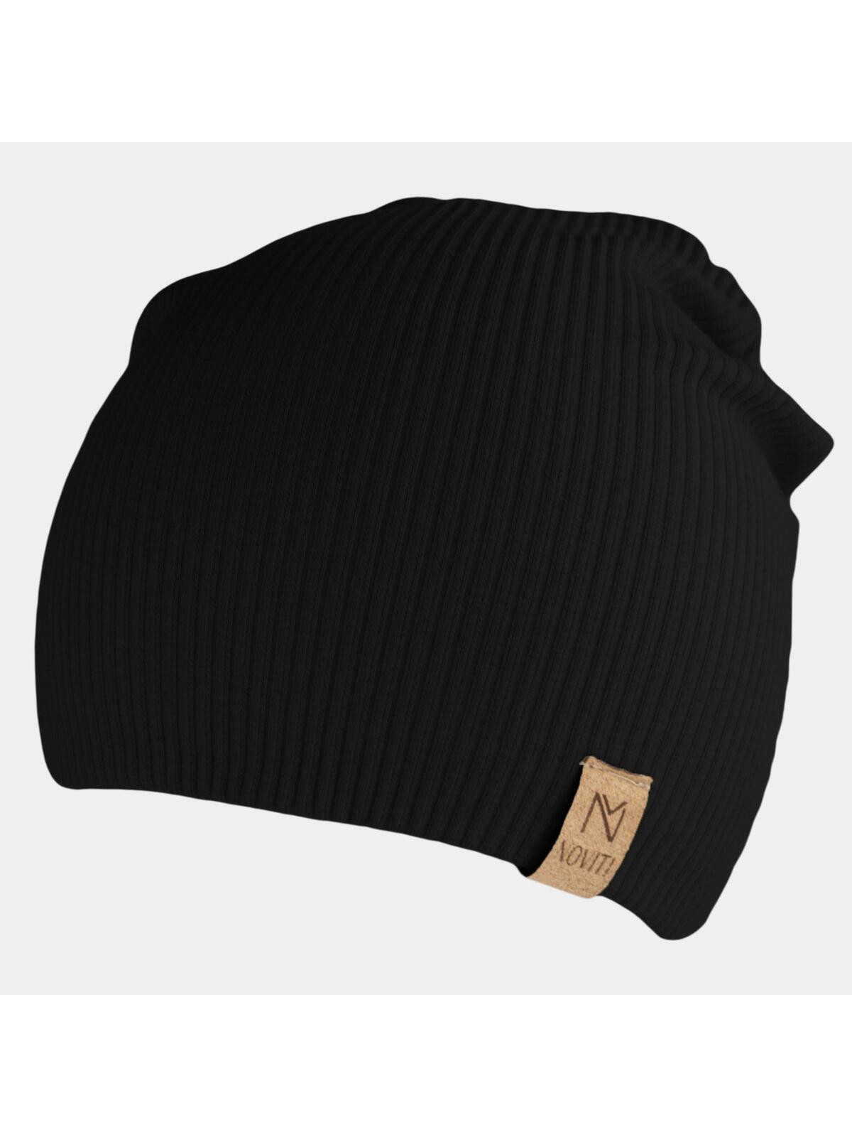 Czapka bawełniana w prążek