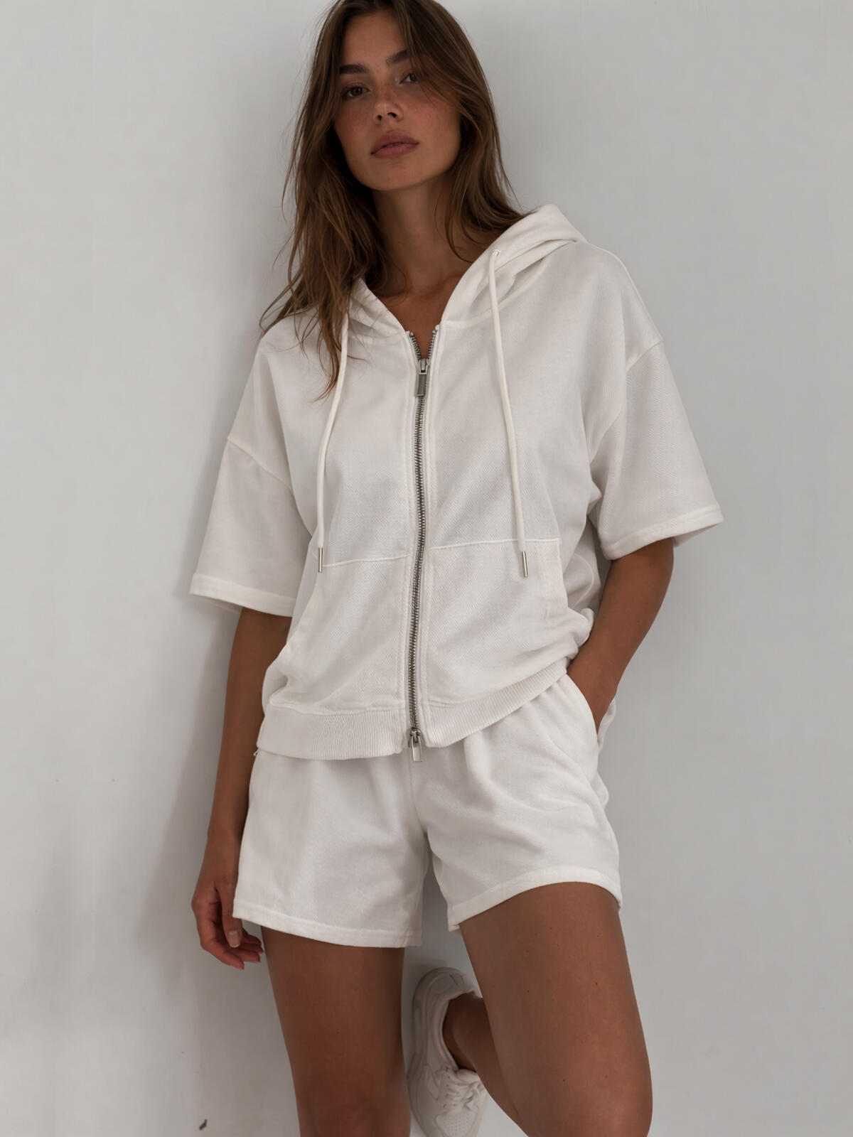 Bluza bawełniana z kapturem