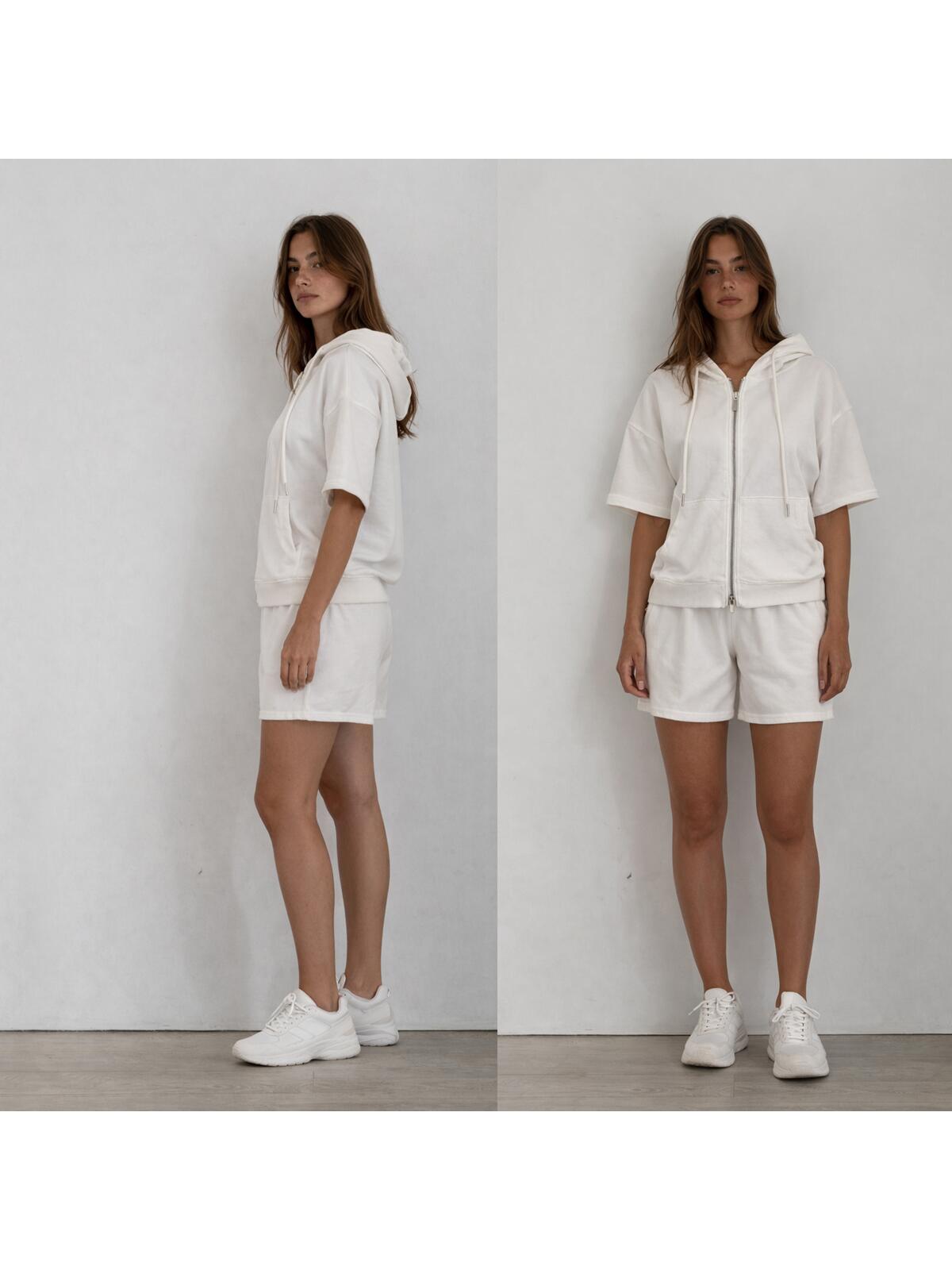 Szorty bawełniane z kieszeniami