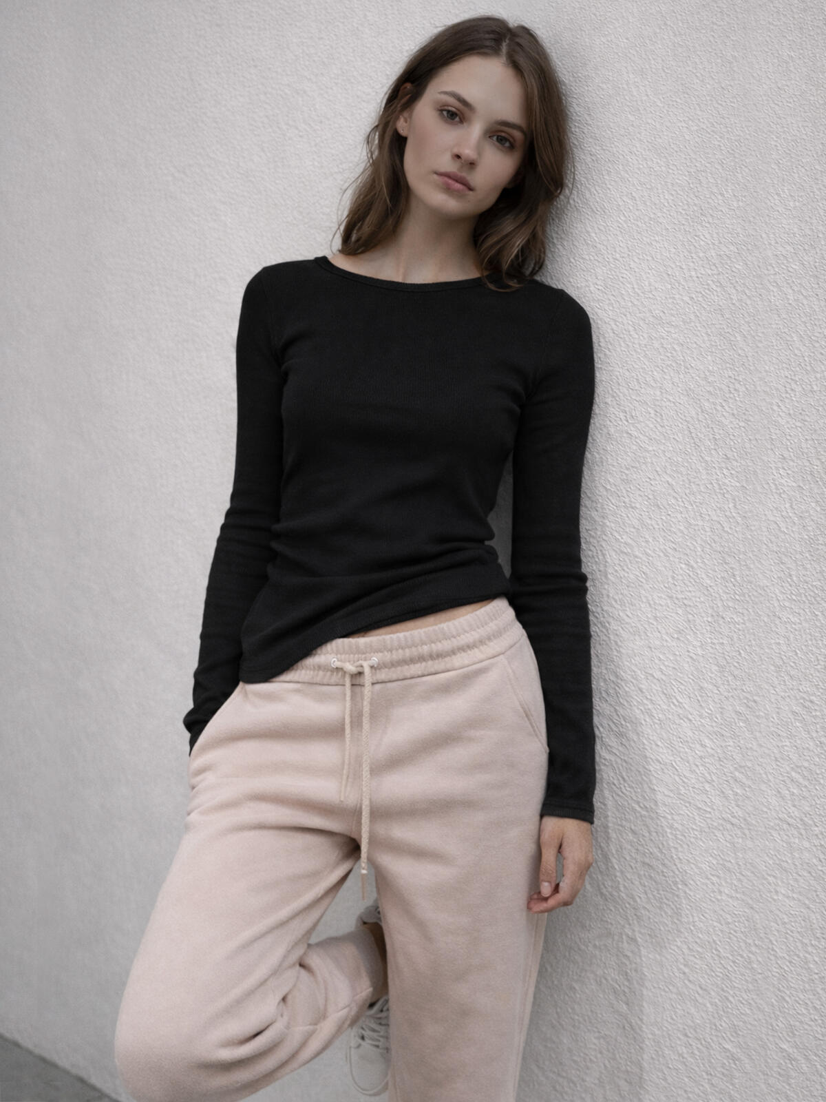 Bluzka bawełniana w prążek