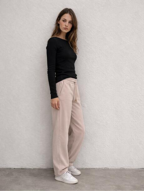 Bluzka bawełniana w prążek