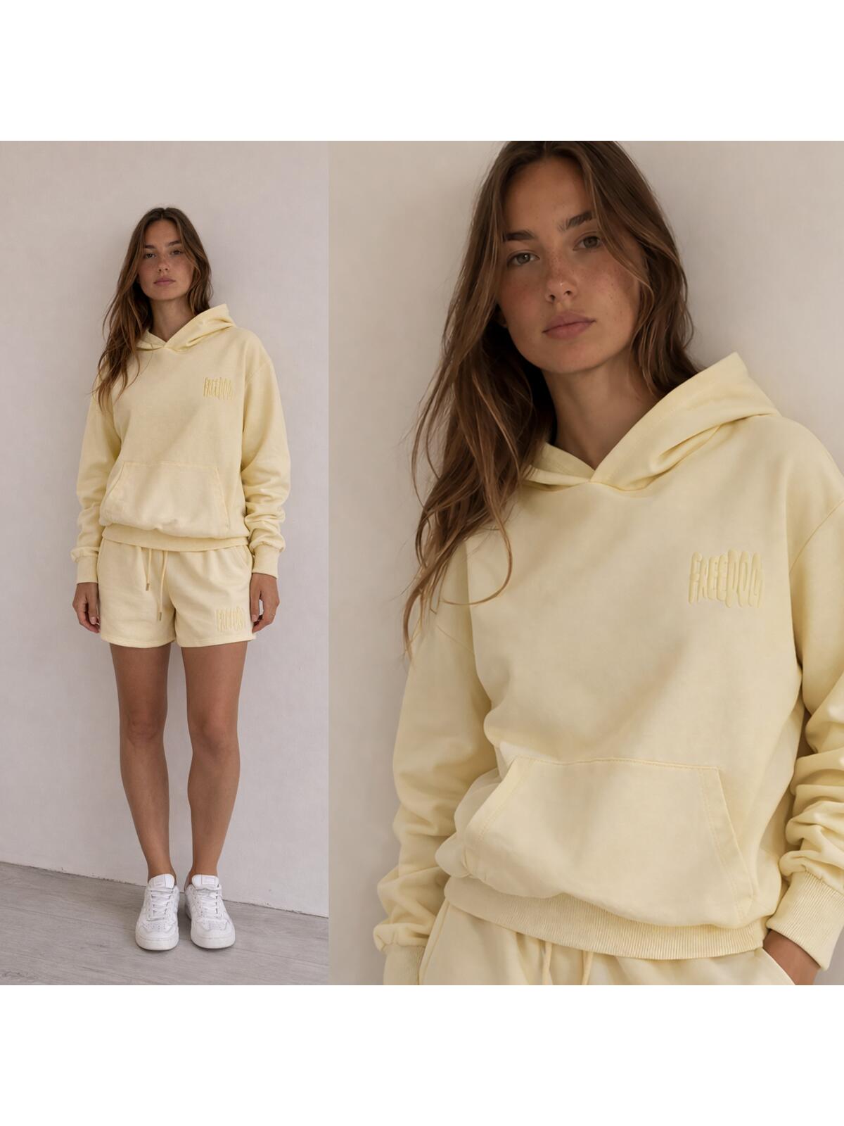 Bluza z ozdobnym napisem