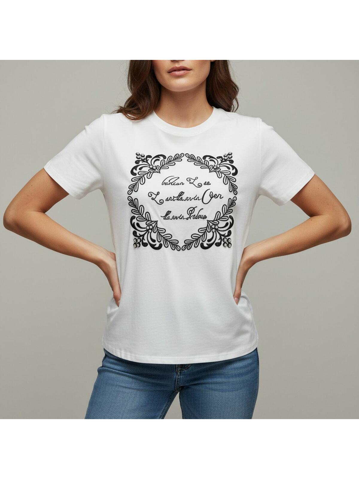 T-shirt bawełniany z grafiką