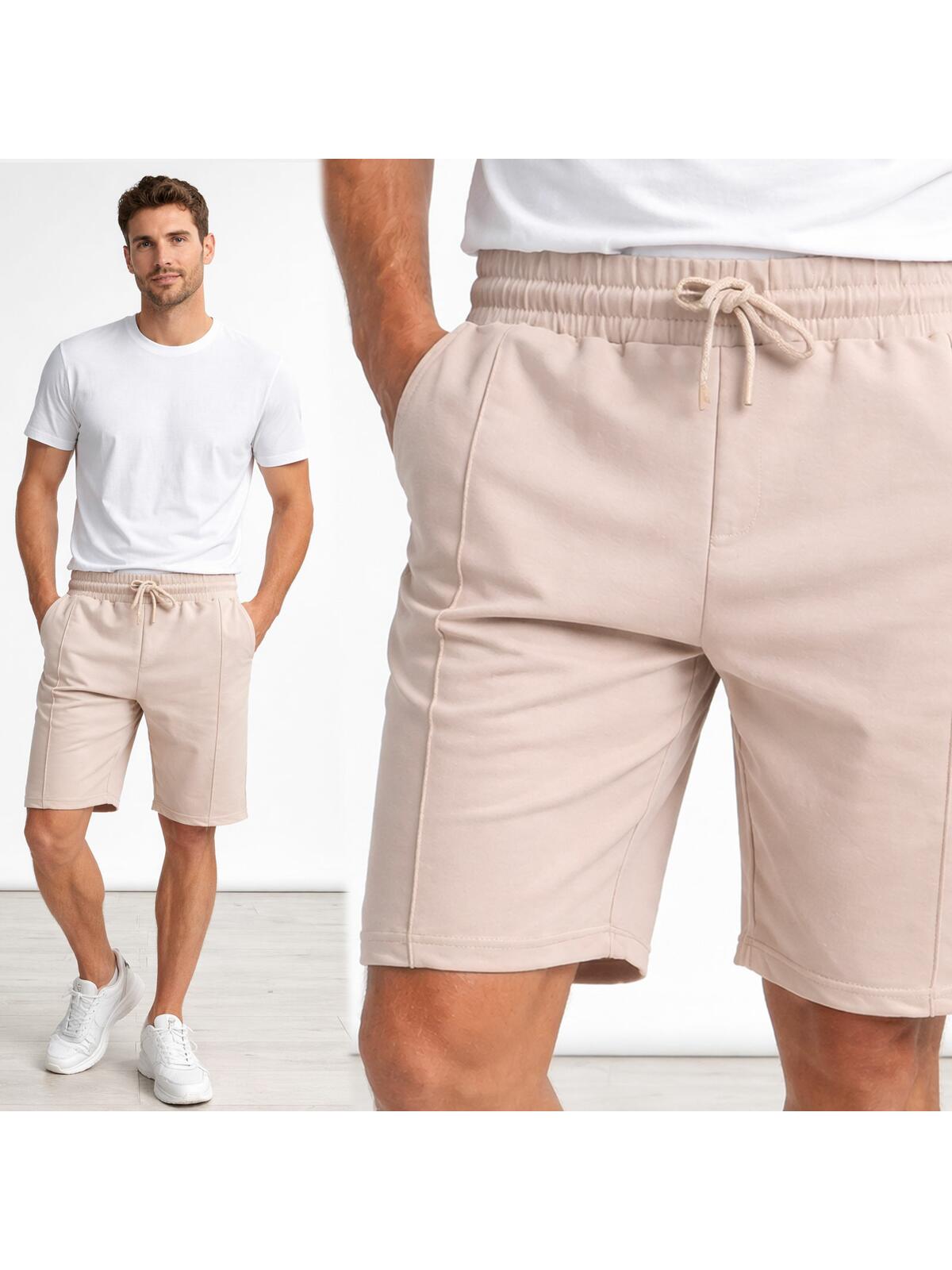 Szorty z przeszyciami