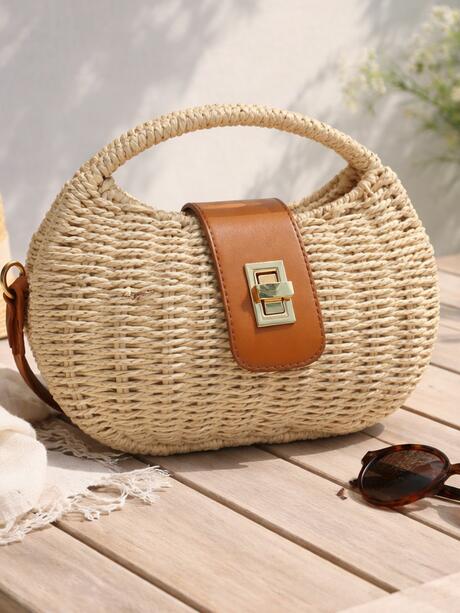 Torebka pleciona koszyk