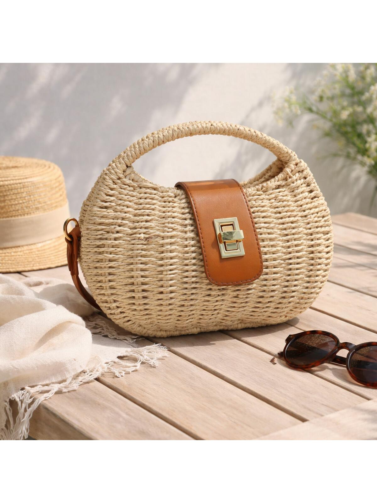 Torebka pleciona koszyk