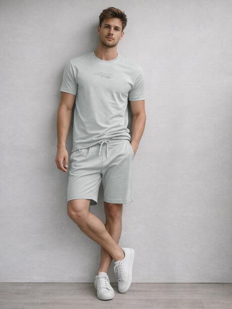 Bawełniane szorty z kieszeniami