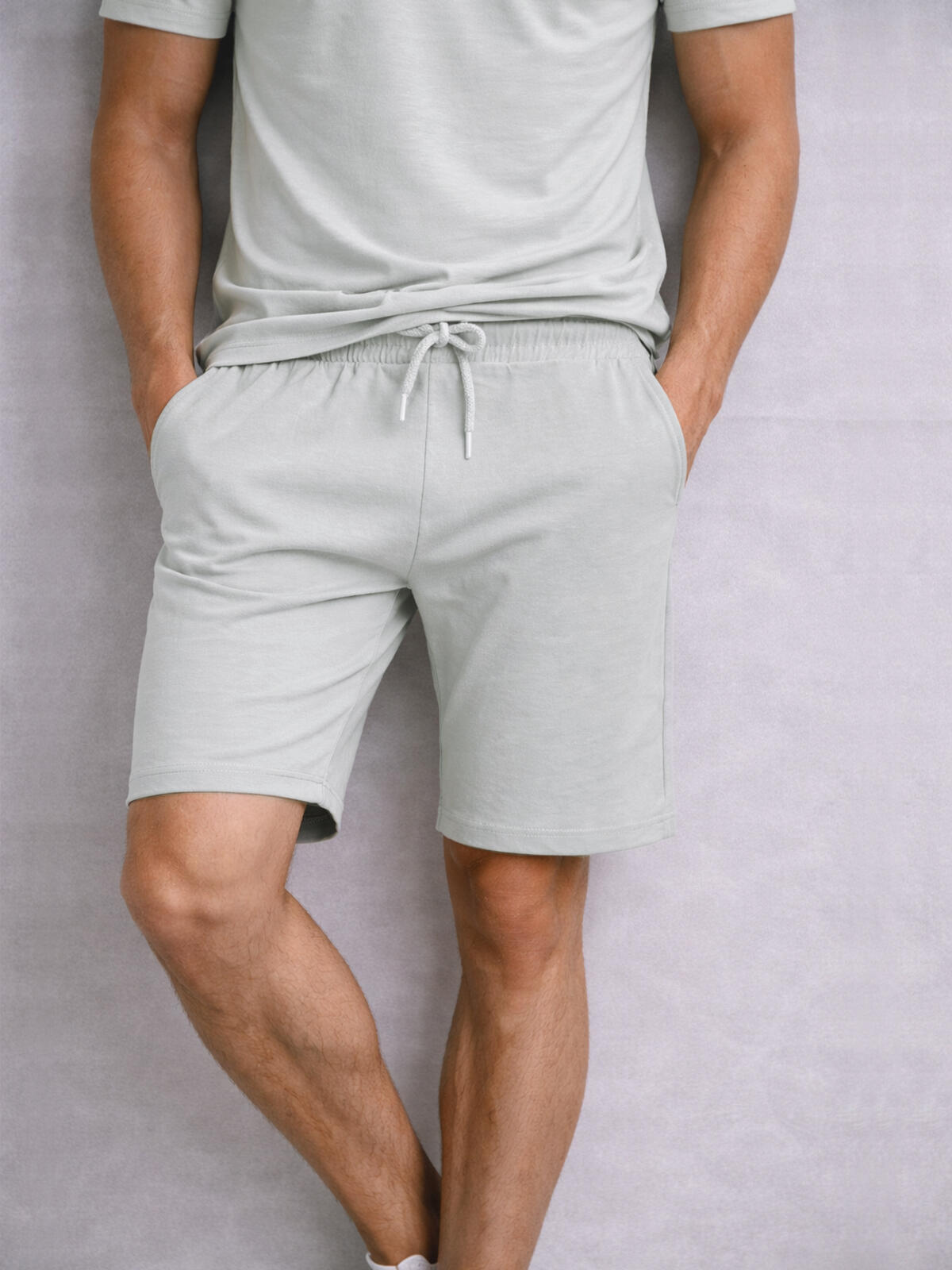 Bawełniane szorty z kieszeniami