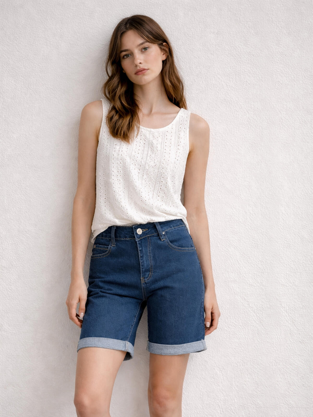 Stylowe szorty jeansowe