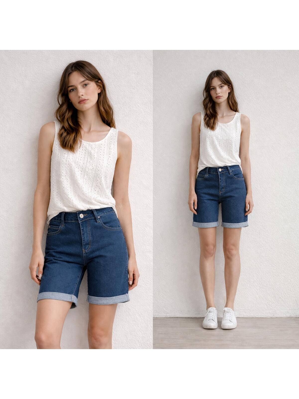 Stylowe szorty jeansowe