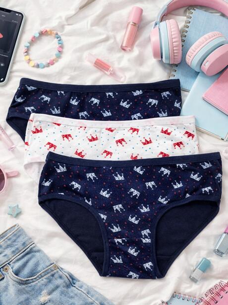 Majtki dziewczęce 3-pak