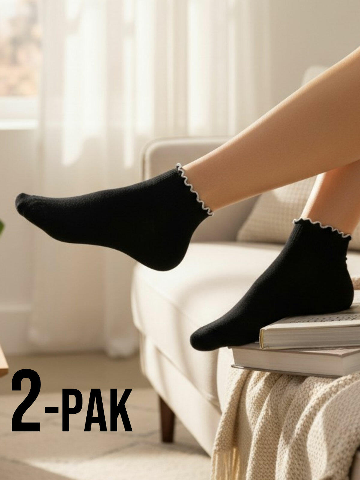 Skarpetki damskie 2-pak 35/38