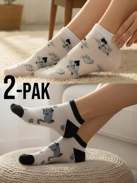 Skarpetki damskie 2-pak 35/38