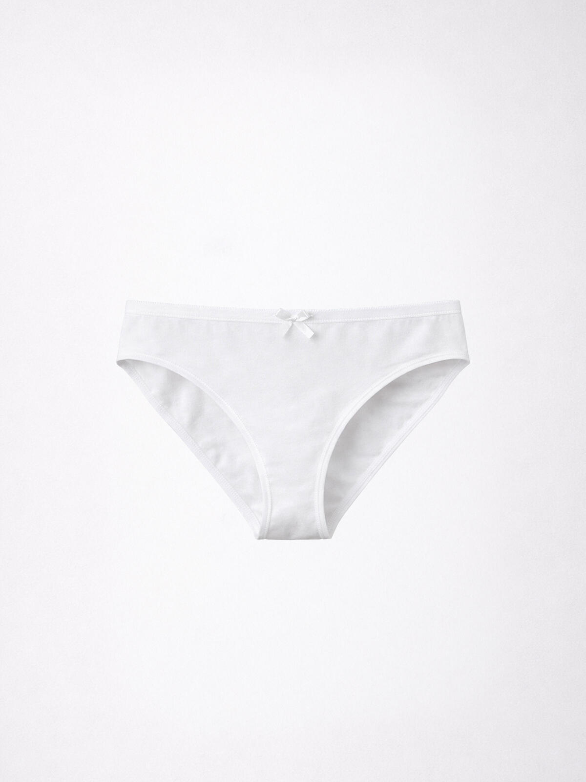 Majtki bawełniane z koronką 2-pak