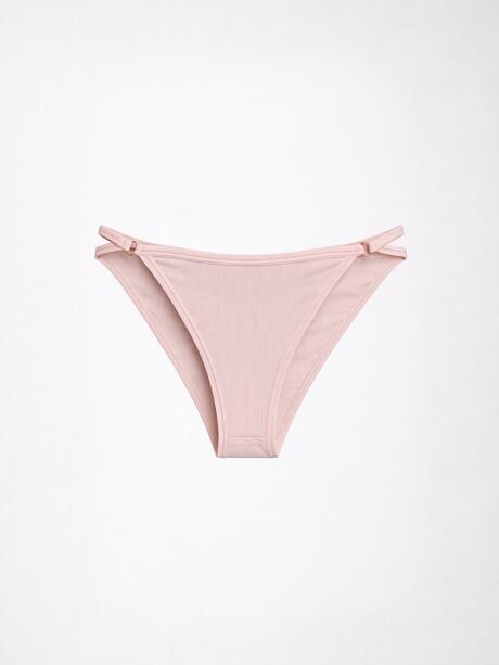 Majtki bawełniane w prążek 2-pak