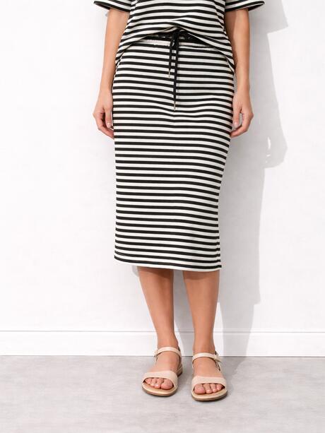 Spódnica bawełniana z kieszeniami