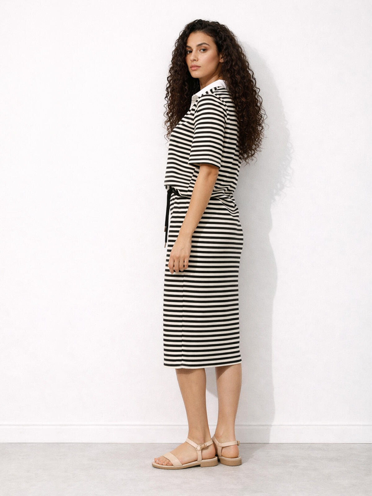 T-shirt polo bawełniany