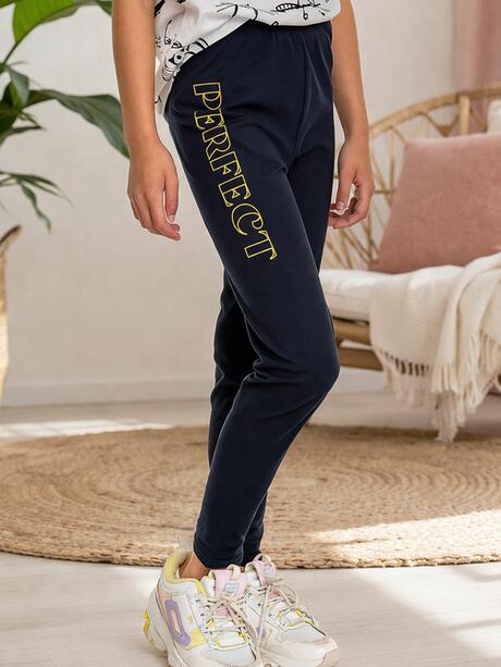 Bawełniane legginsy z nadrukiem