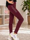 Bawełniane legginsy z nadrukiem