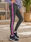 Legginsy z ozdobnym lampasem