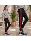 Legginsy z ozdobnym lampasem