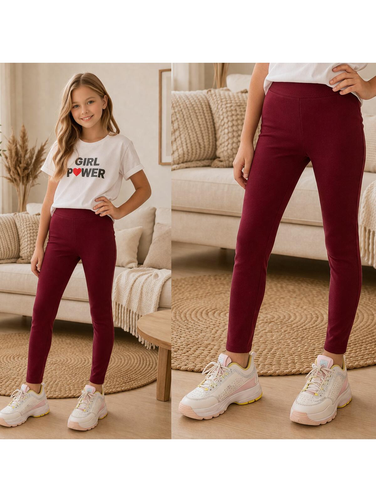 Gładkie legginsy