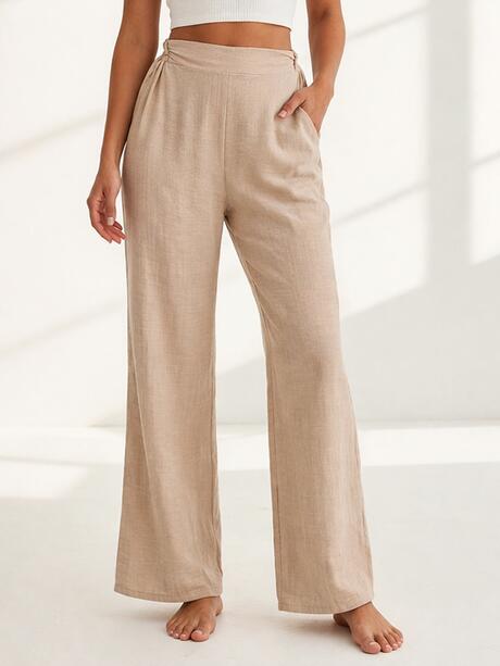 Lekkie spodnie z wiskozą