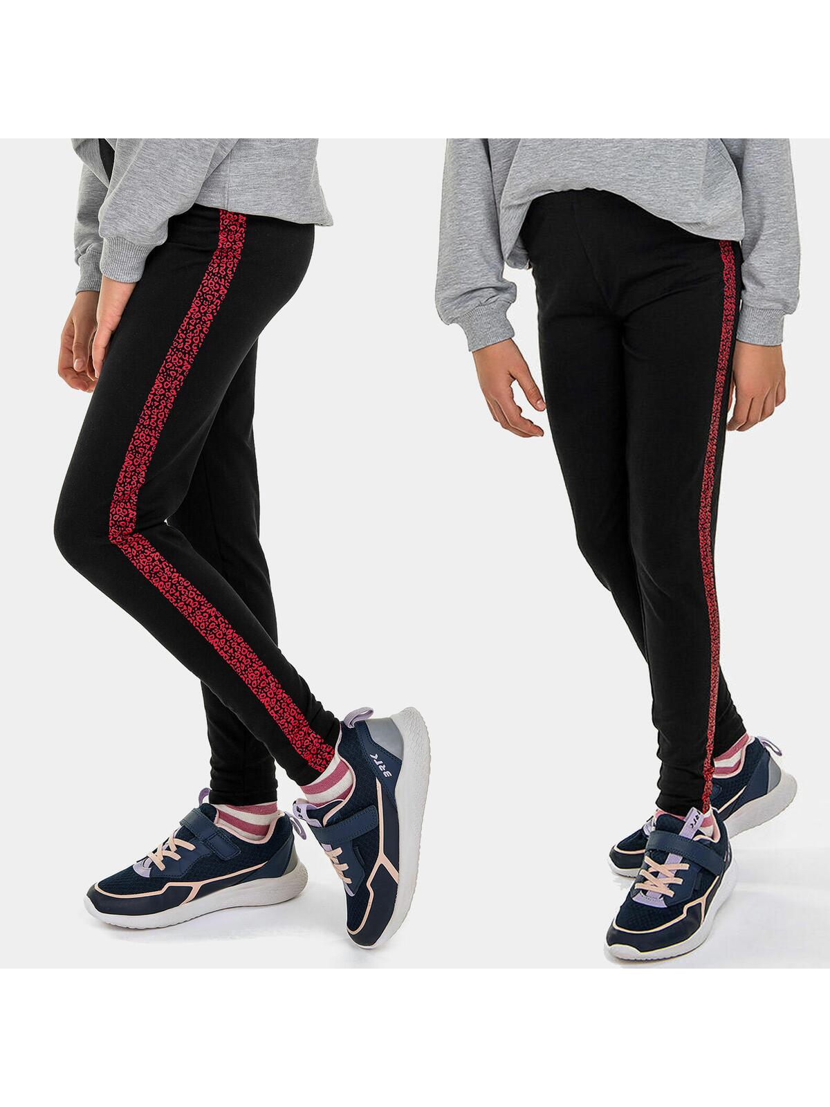 Legginsy z ozdobnym lampasem