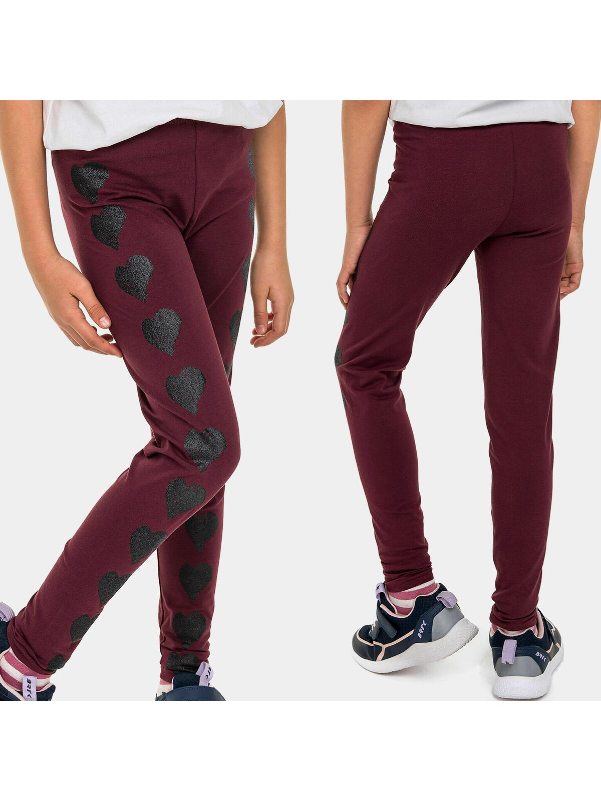 Legginsy z ozdobnym nadrukiem