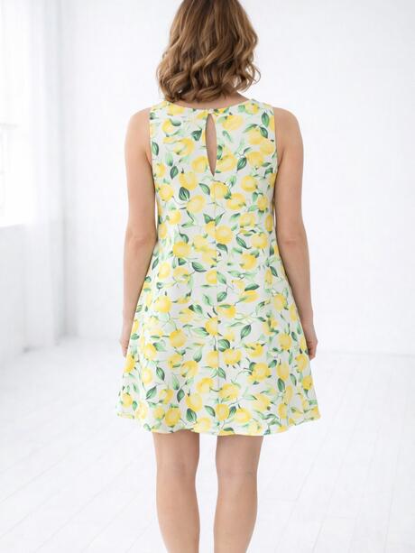 Sukienka mini bawełniana