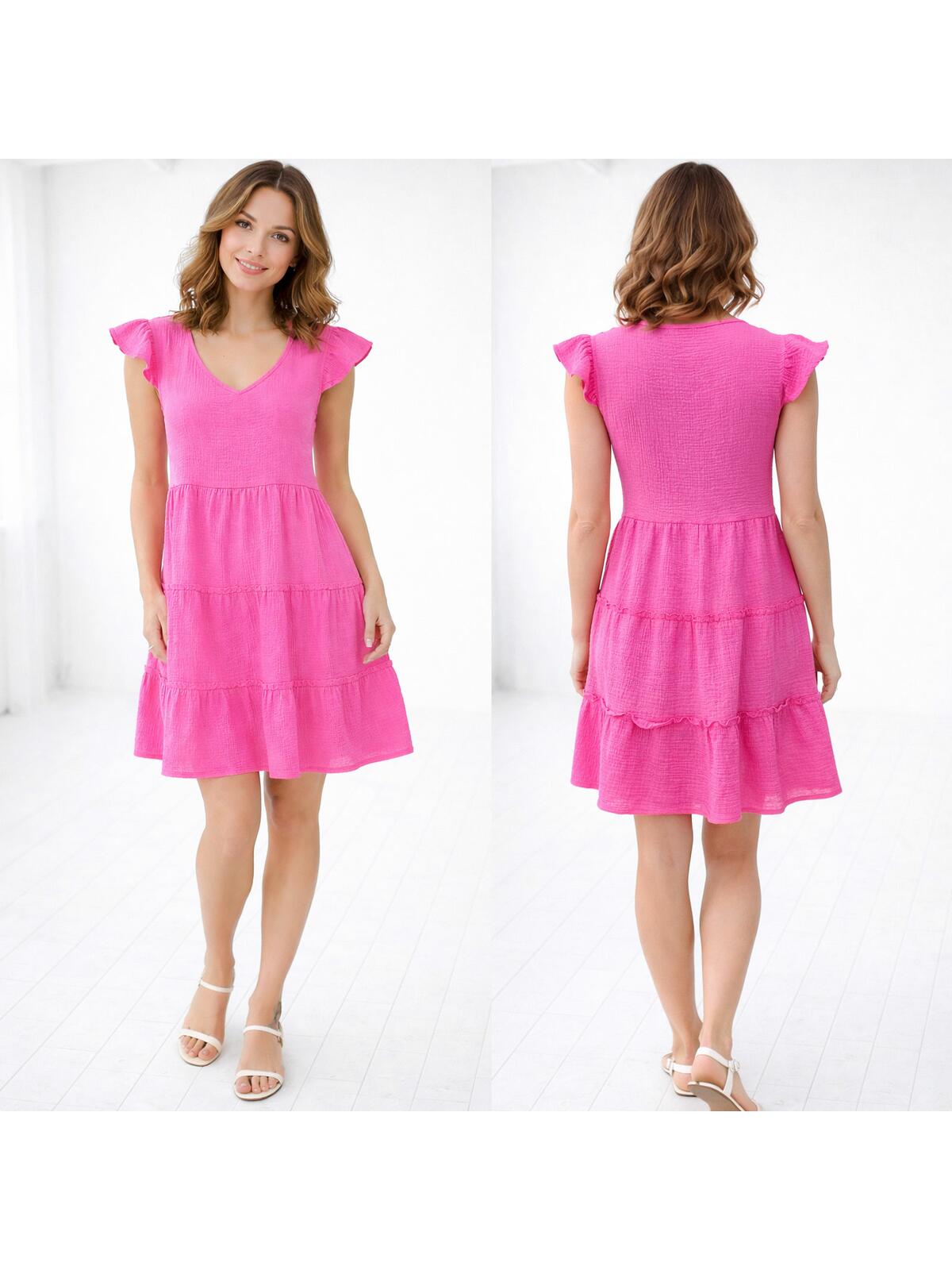 Sukienka bawełniana mini