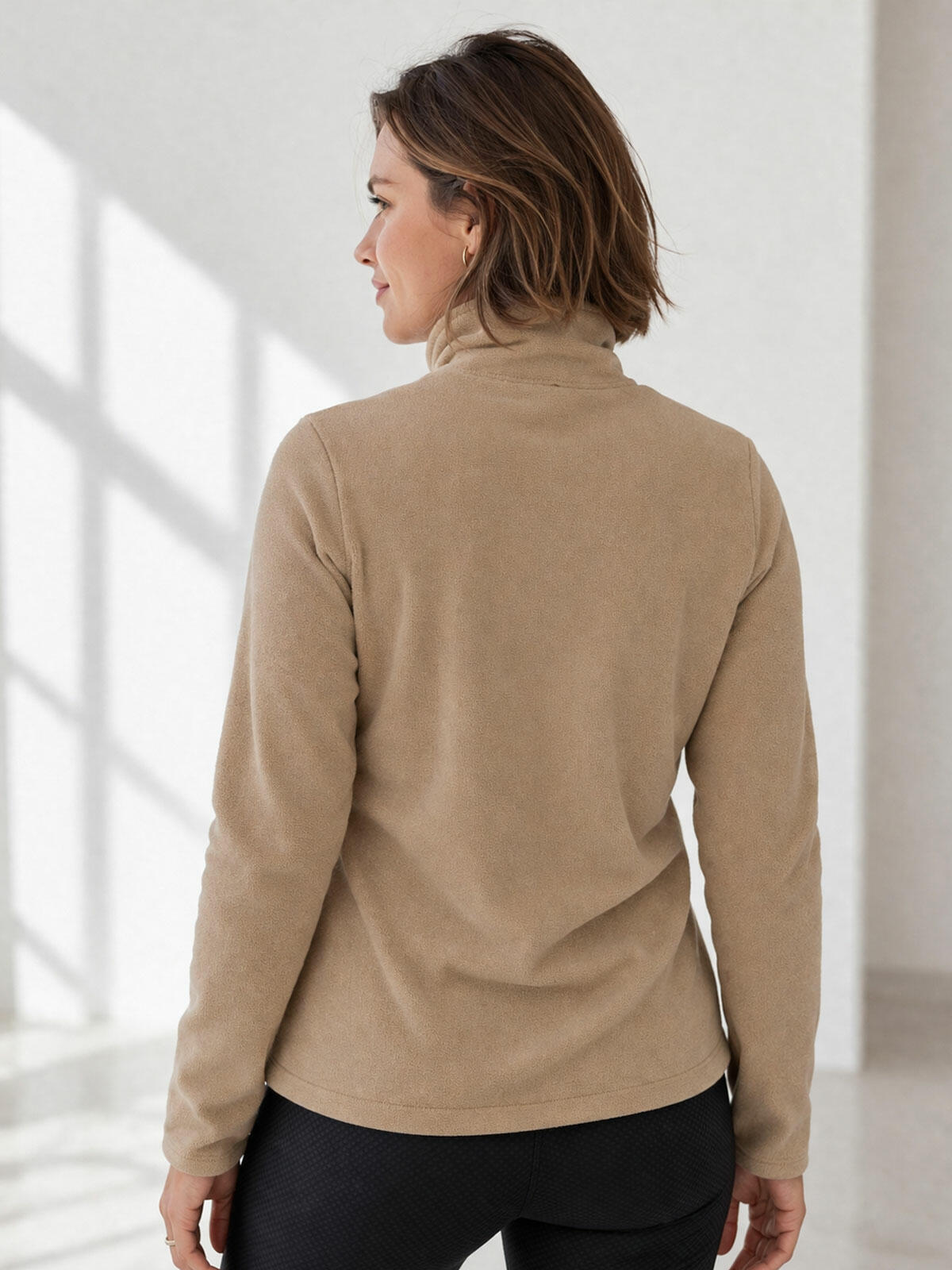 Bluza polarowa ze stójką