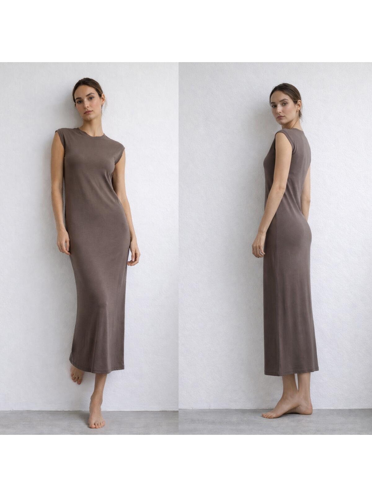 Bawełniana sukienka w prążek