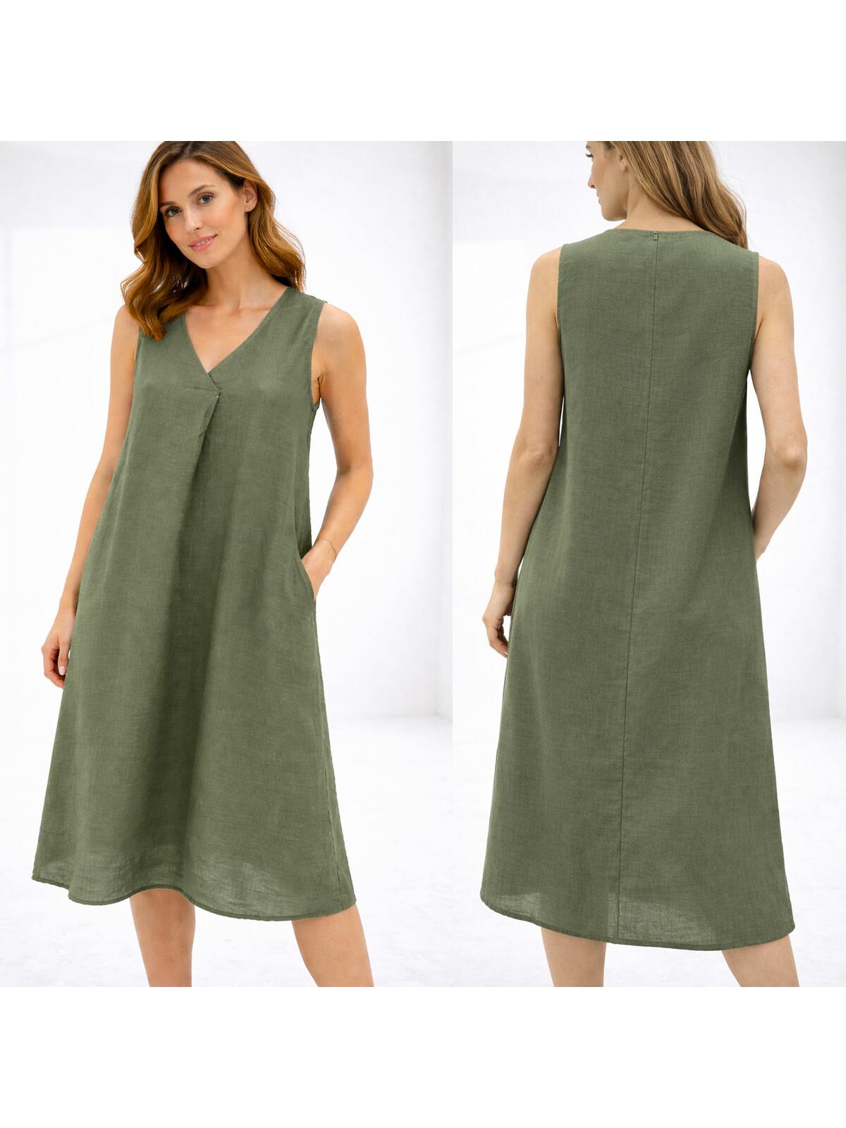 Sukienka z kieszeniami