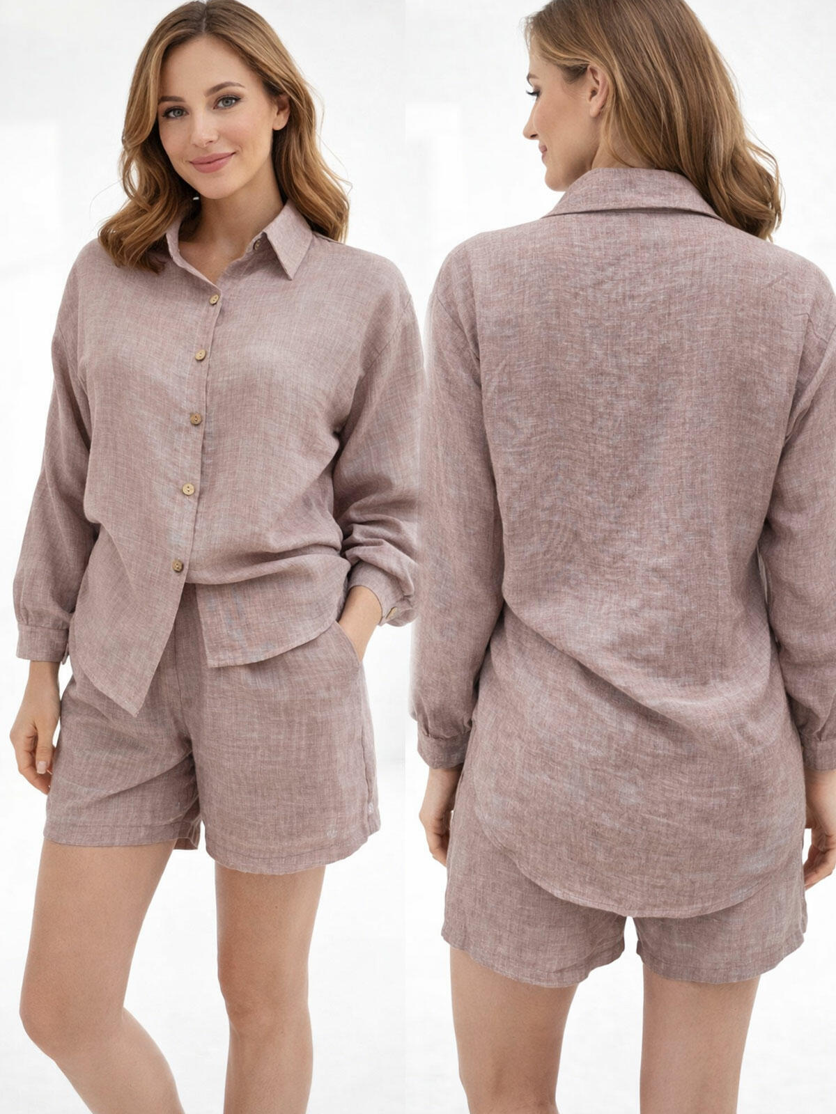 Lekka koszula na guziki