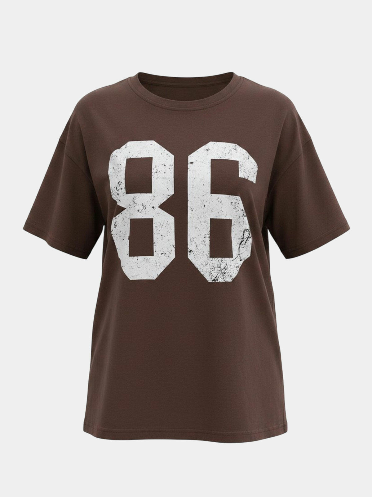 Bawełniany T-shirt z nadrukiem