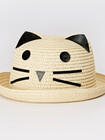 Letni kapelusz z kotkiem