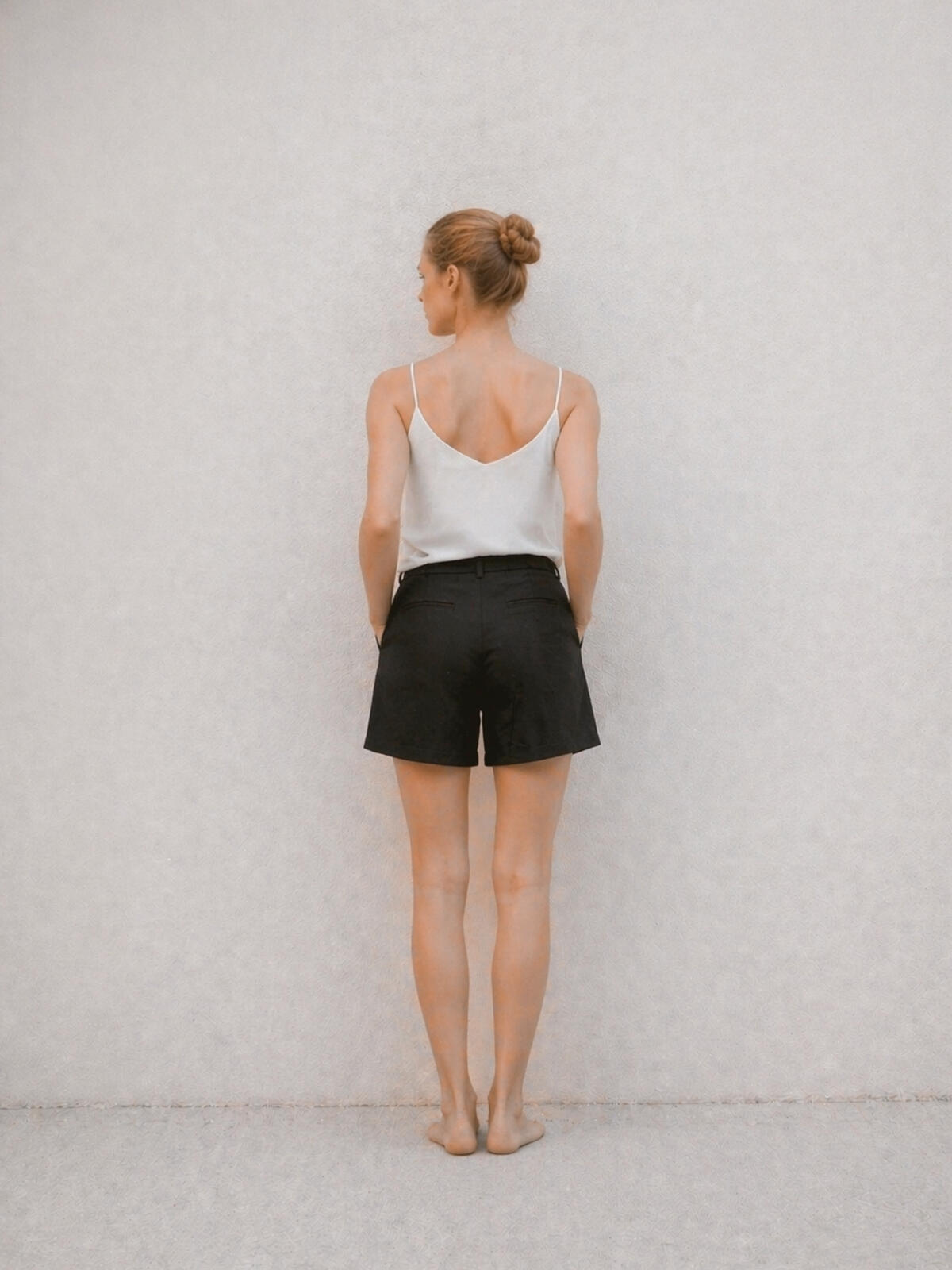 Eleganckie szorty z bawełną