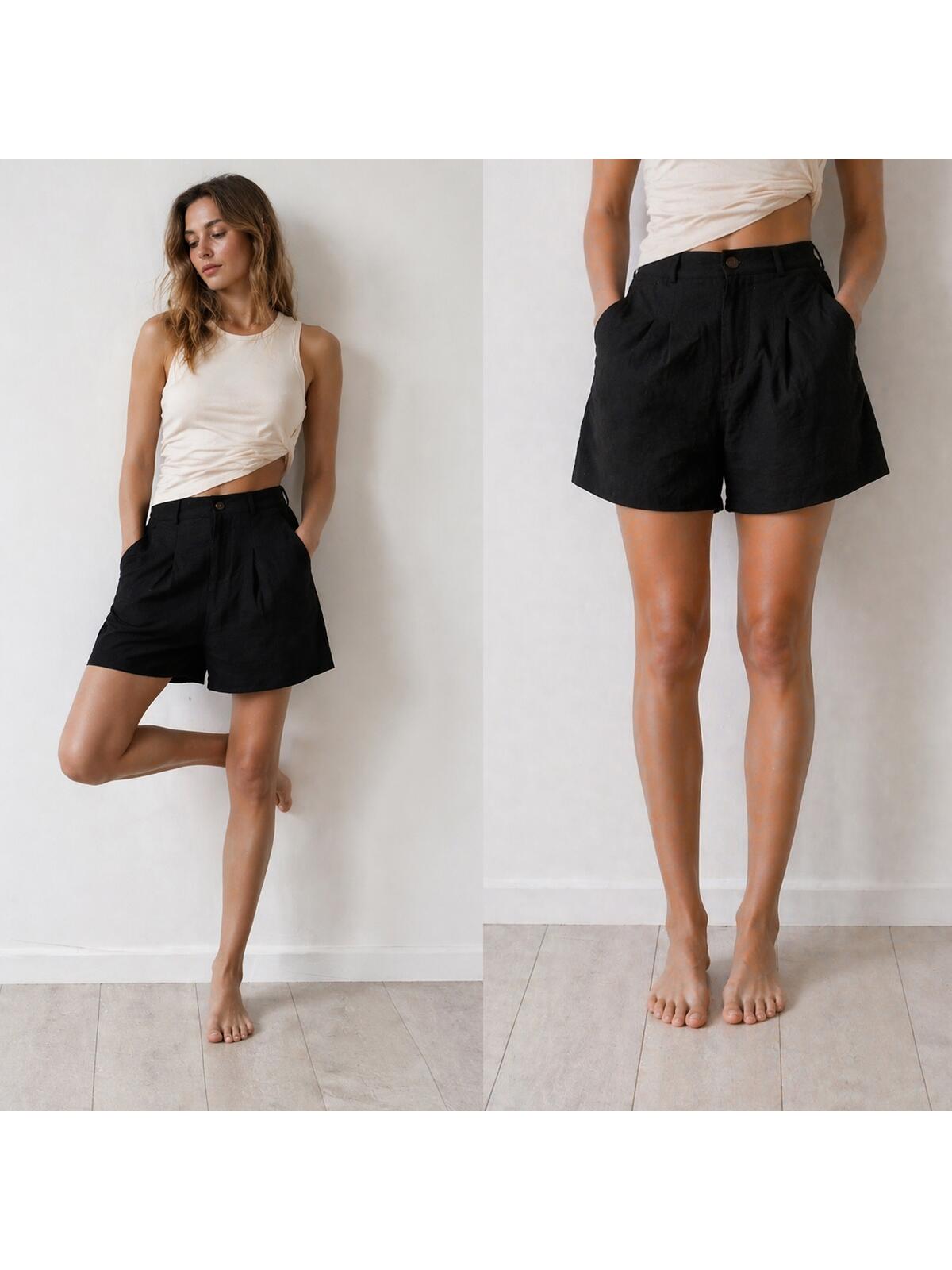 Szorty z kieszeniami