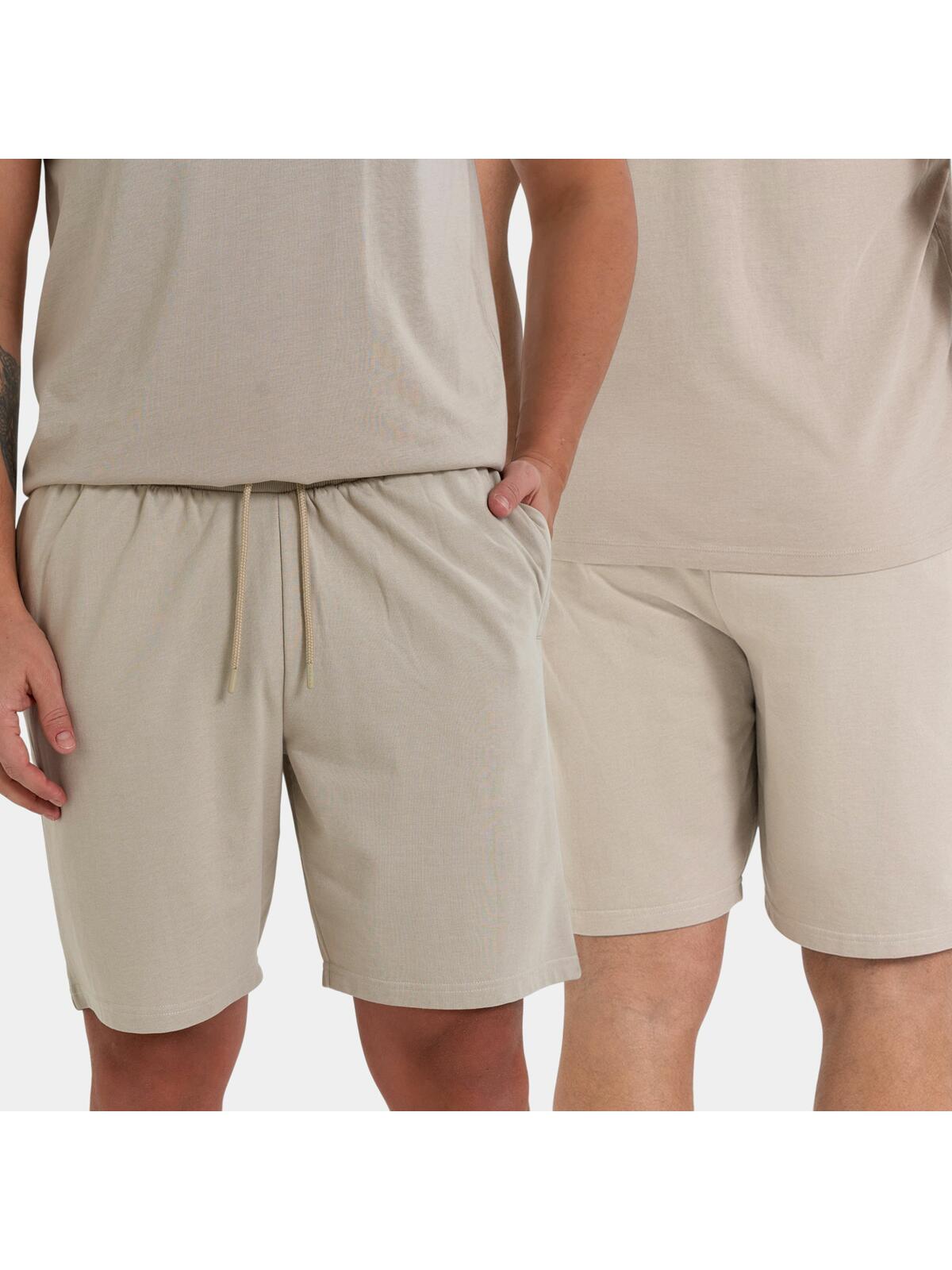 Wiązane szorty dresowe