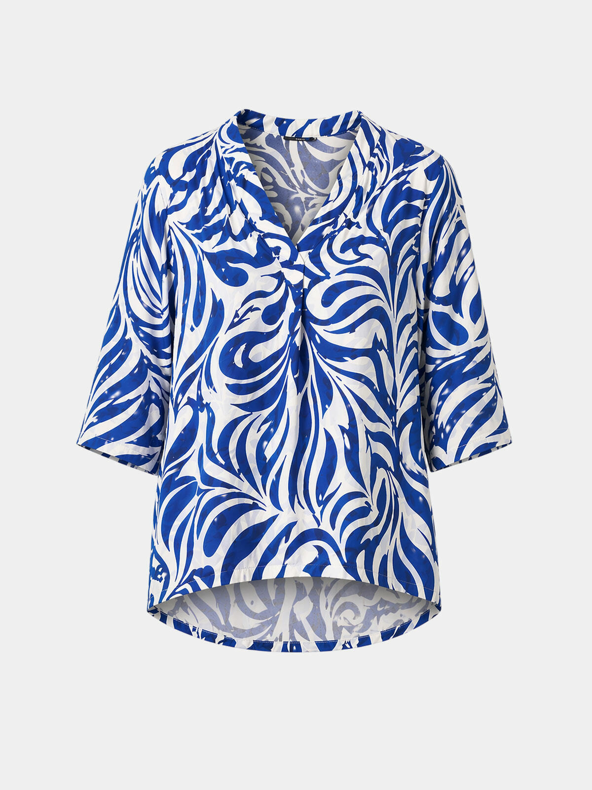 Wzorzysta bluzka z wiskozą