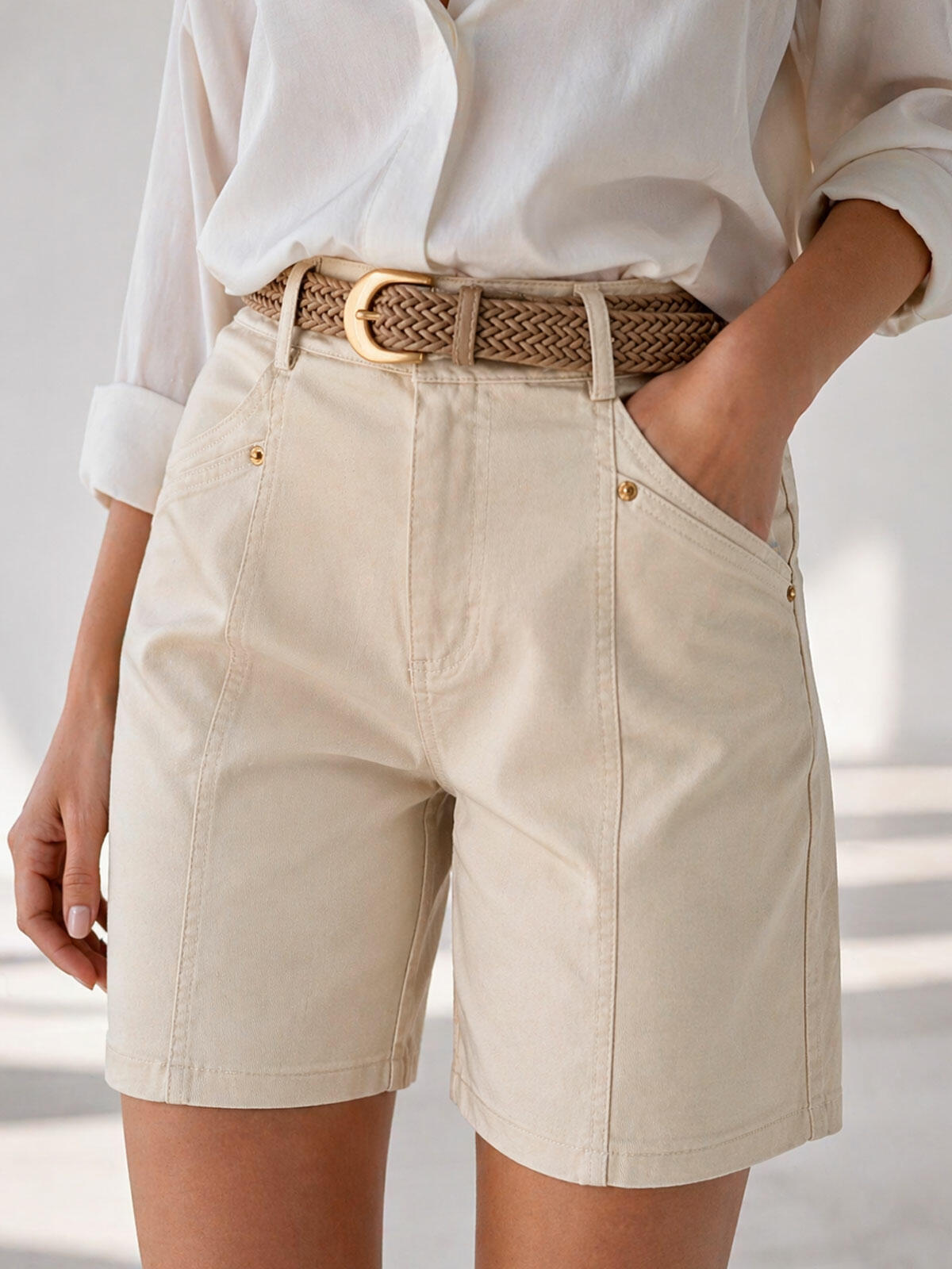 Stylowe szorty z wiskozą