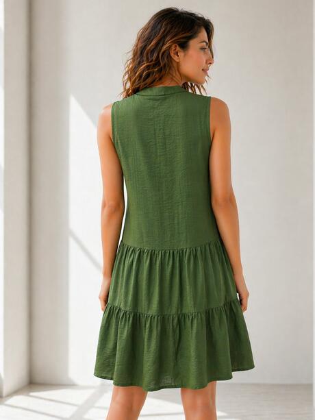 Sukienka bez rękawów