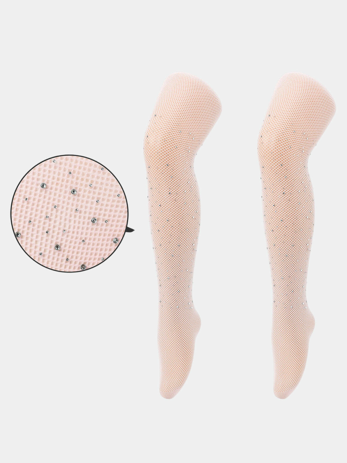 Rajstopy dziewczęce z cekinami