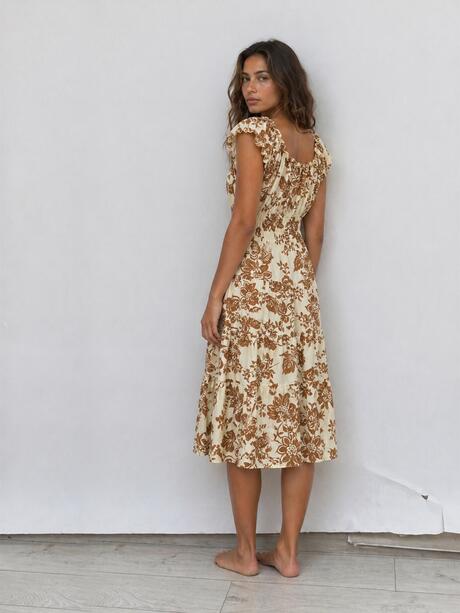 Sukienka hiszpanka z wiskozy