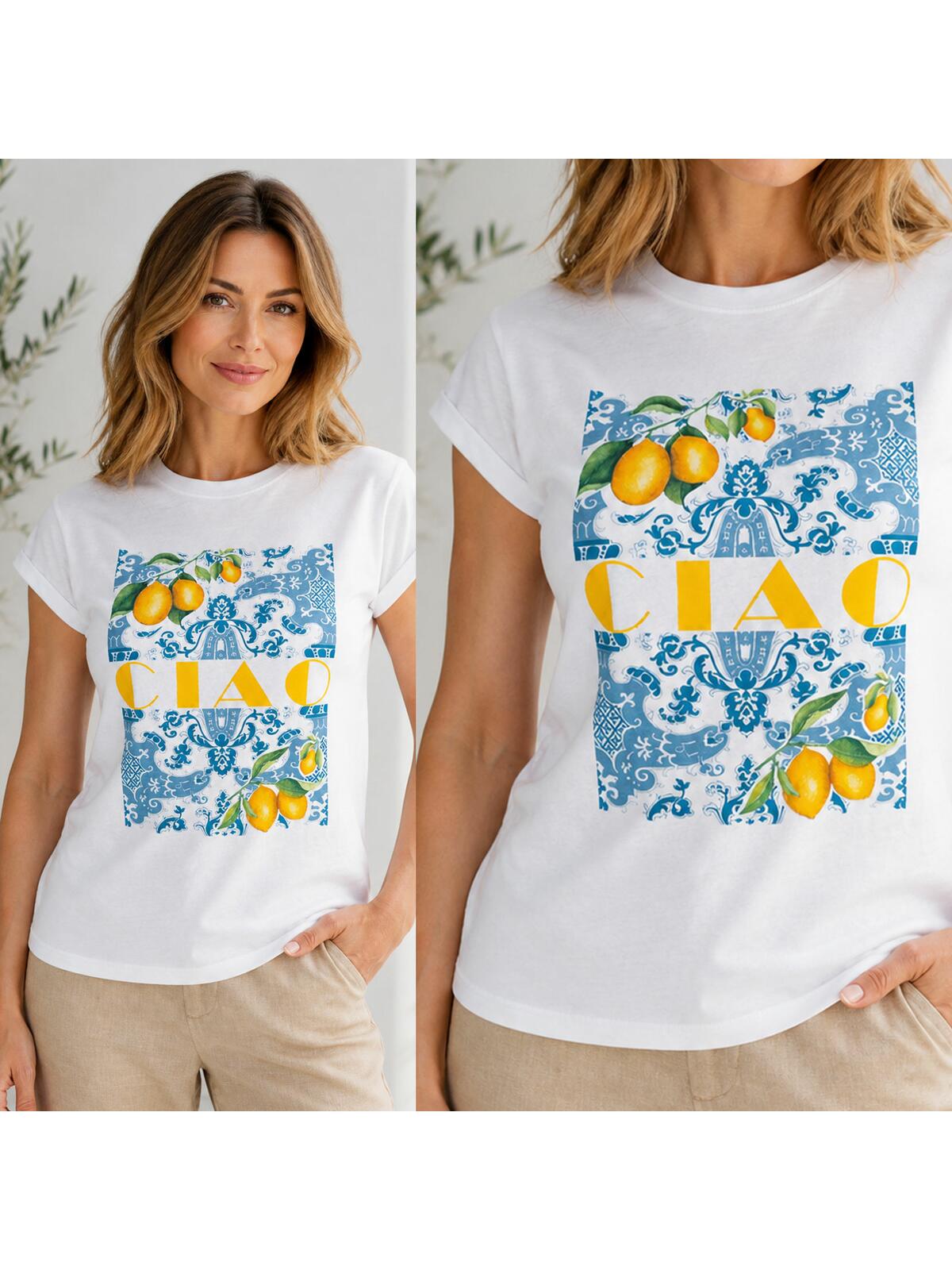 T-shirt z nadrukiem