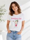 Bawełniany T-shirt z nadrukiem