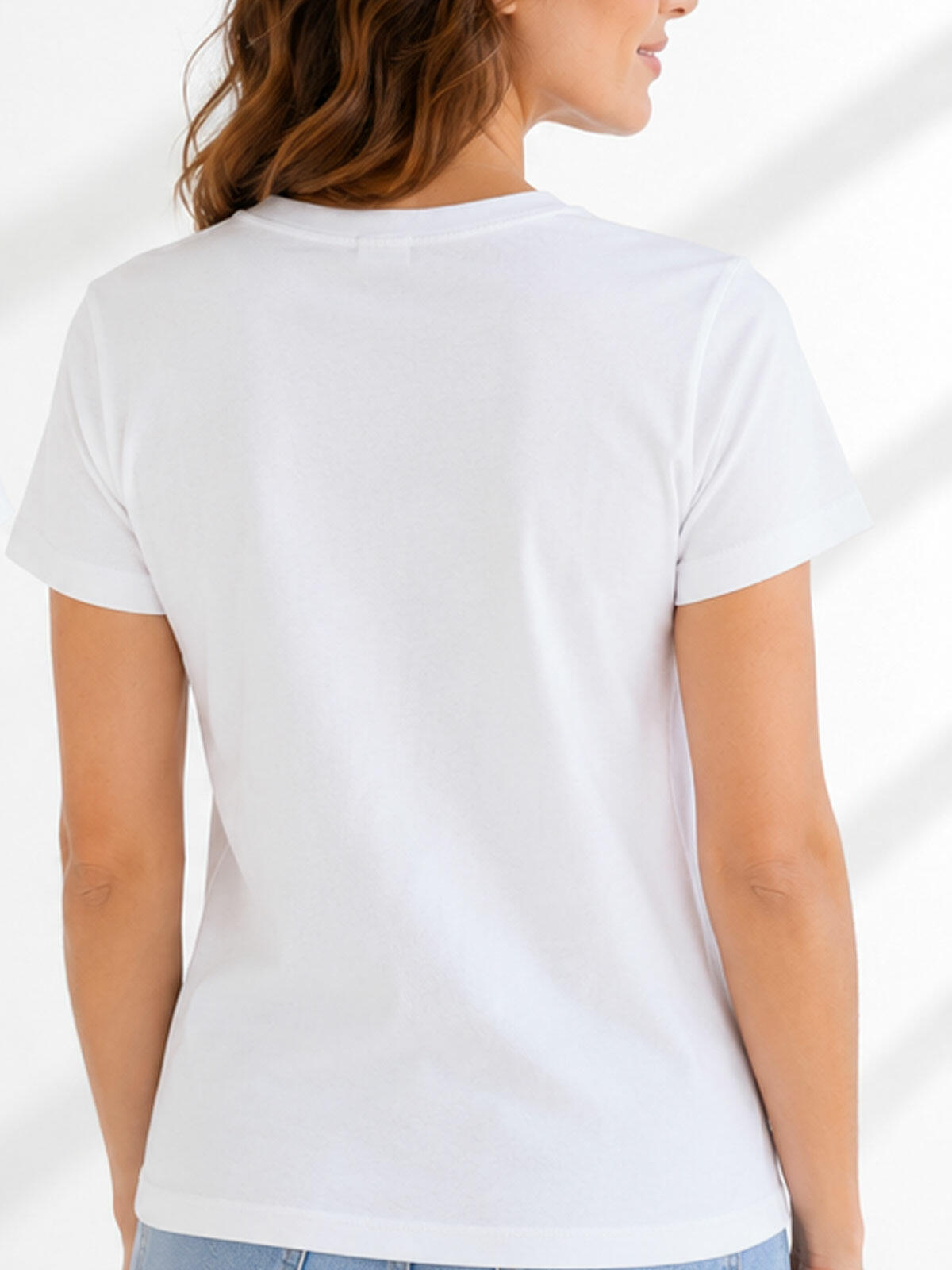 Bawełniany T-shirt z nadrukiem
